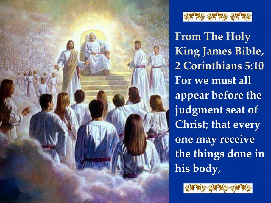 on the judgment seat of christ